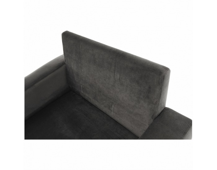 Kreslo Medlin - sivá / wenge