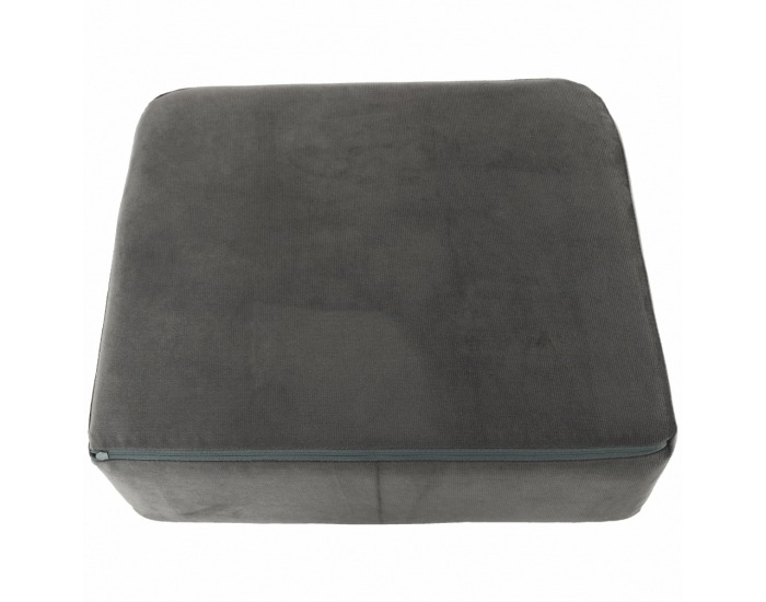 Kreslo Medlin - sivá / wenge