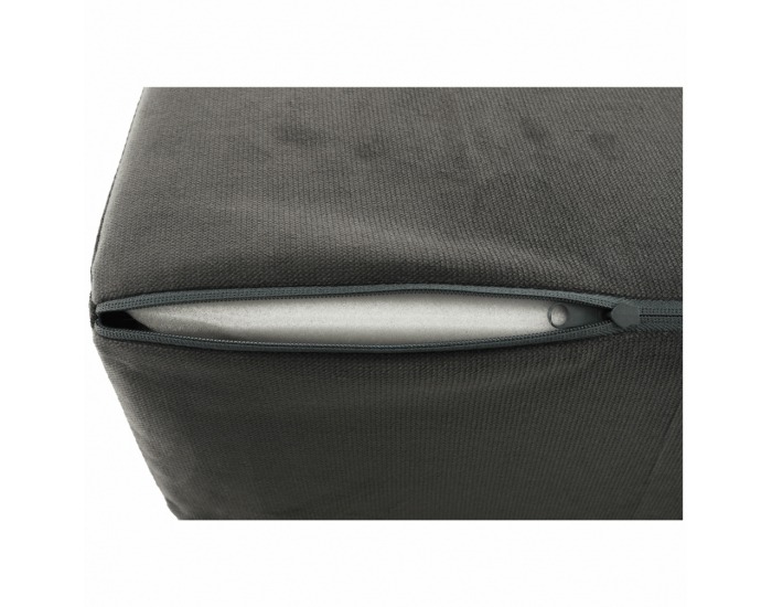 Kreslo Medlin - sivá / wenge