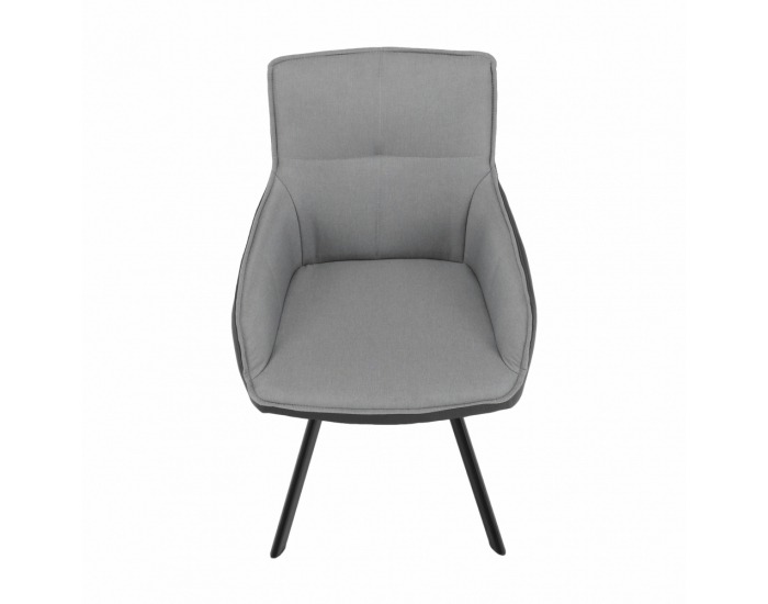 Kreslo Tasman - sivá / tmavosivá / čierna