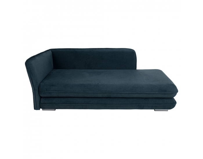 Leňoška s úložným priestorom Lamba L - modrá