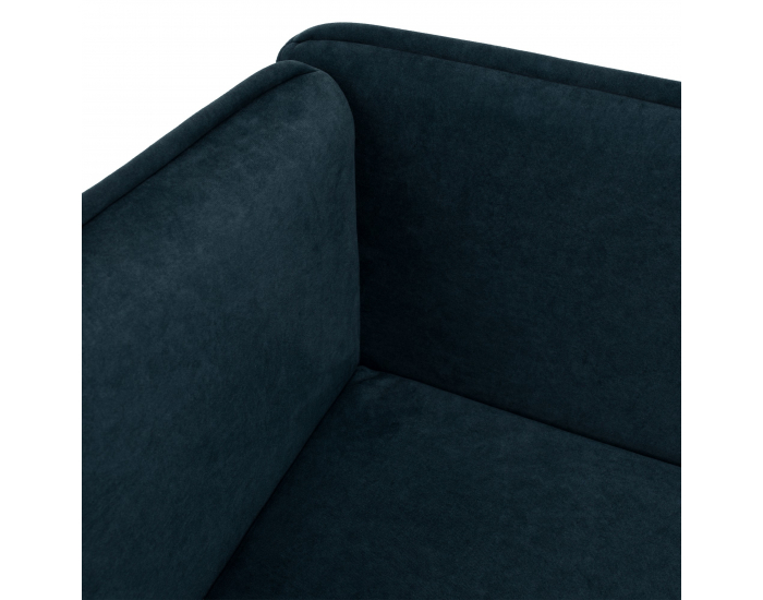 Leňoška s úložným priestorom Lamba L - modrá