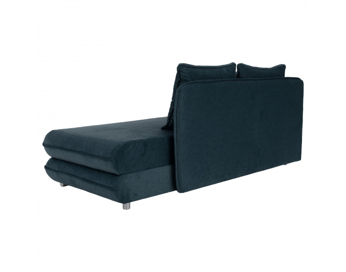 Leňoška s úložným priestorom Lamba L - modrá