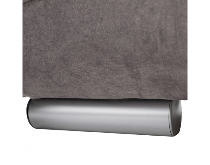 Leňoška s úložným priestorom Lamba L - sivá