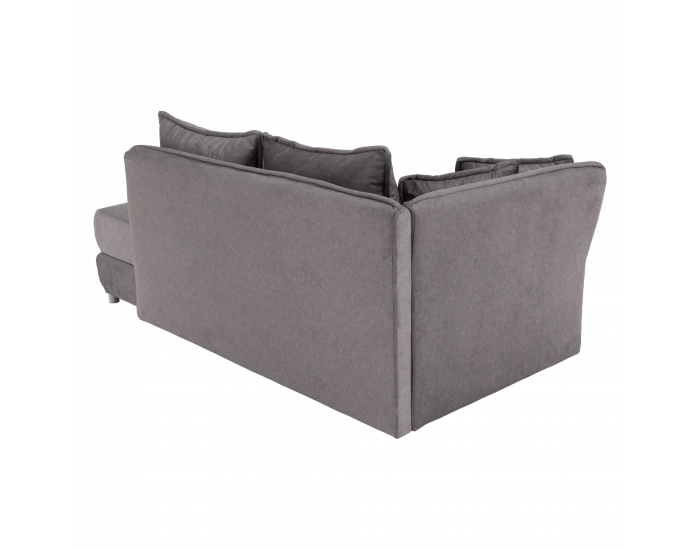 Leňoška s úložným priestorom Lamba L - sivá