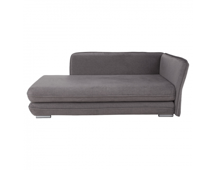 Leňoška s úložným priestorom Lamba P - sivá