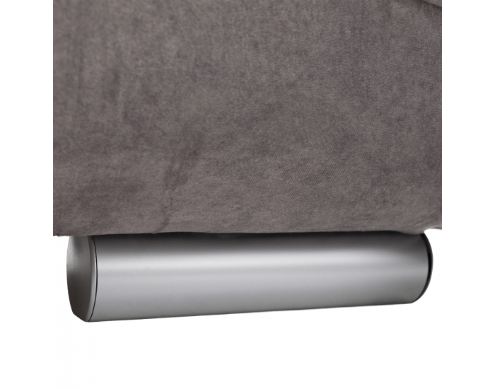 Leňoška s úložným priestorom Lamba P - sivá