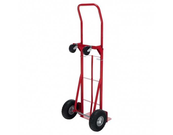 Skladový vozík 2v1 Lamy New - červená / čierna