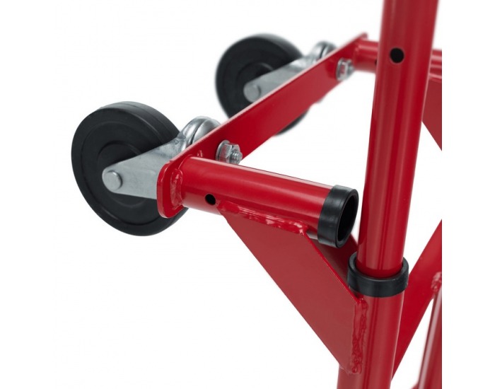 Skladový vozík 2v1 Lamy New - červená / čierna