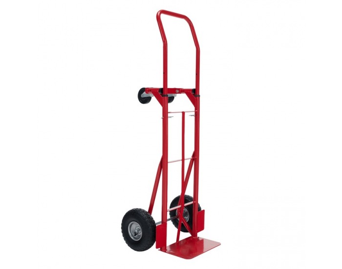 Skladový vozík 2v1 Lamy New - červená / čierna