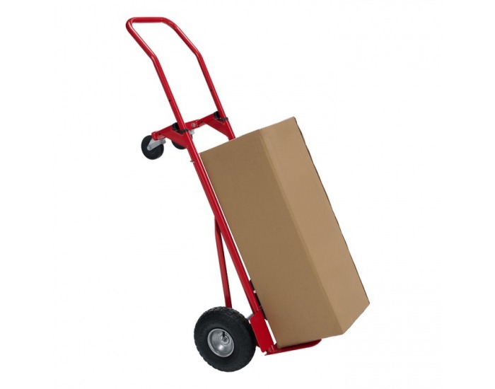 Skladový vozík 2v1 Lamy New - červená / čierna