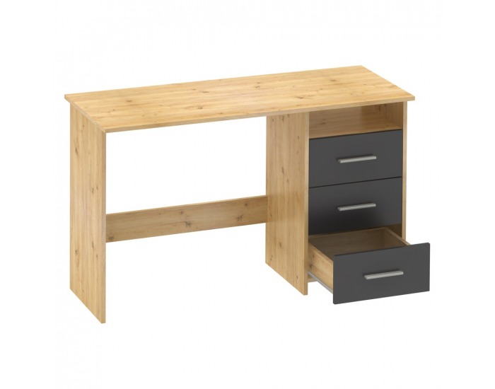 Univerzálny PC stolík Laristote New L/P - dub artisan / grafit