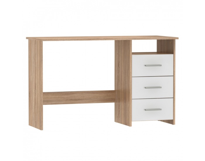 Univerzálny PC stolík Laristote New L/P - dub sonoma / biela