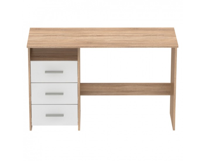 Univerzálny PC stolík Laristote New L/P - dub sonoma / biela