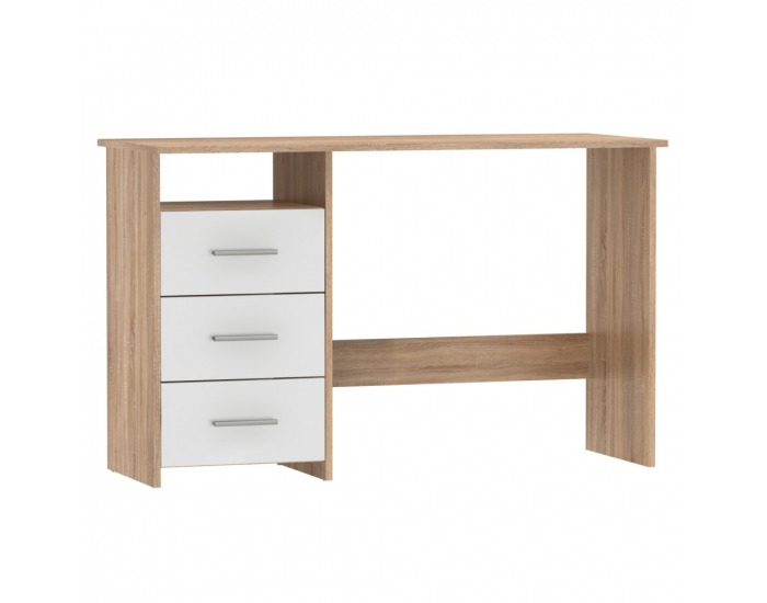 Univerzálny PC stolík Laristote New L/P - dub sonoma / biela