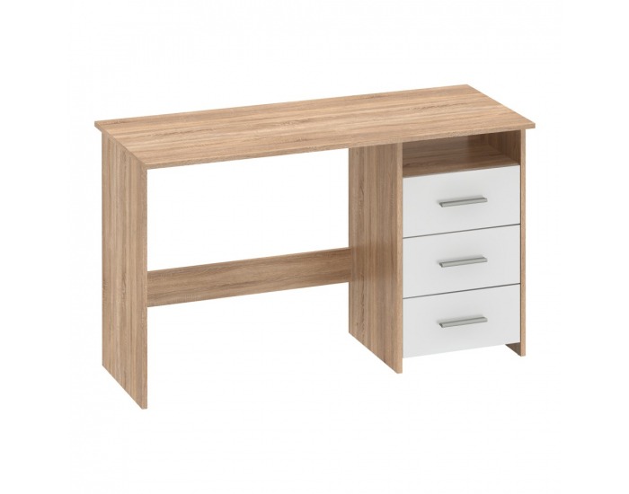 Univerzálny PC stolík Laristote New L/P - dub sonoma / biela