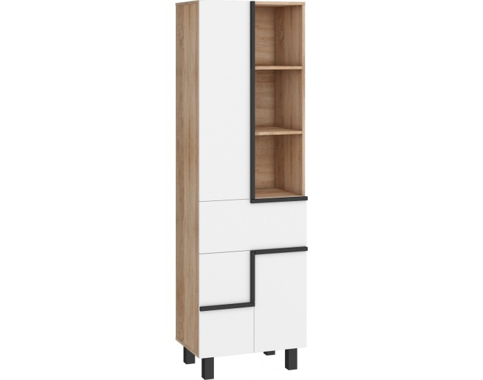 Obývacia izba Lars - sonoma svetlá / biela