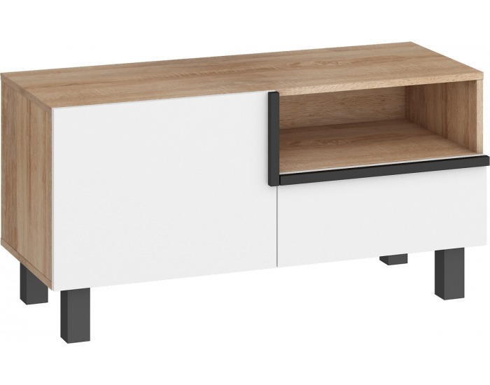 TV stolík Lars LAR-08 - sonoma svetlá / biela