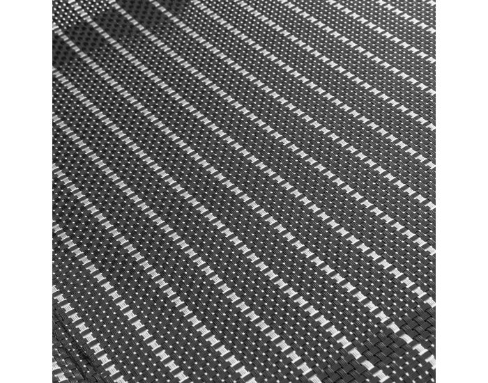 Záhradné lehátko Lauria - čierna