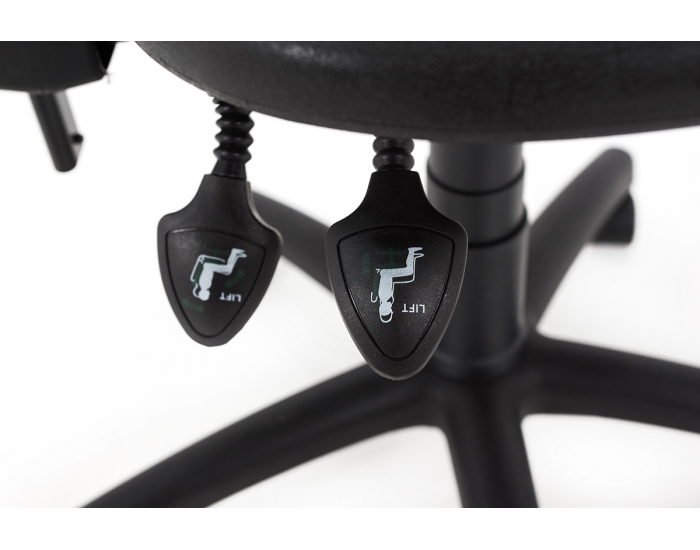 Dielenská stolička Laver BP - čierna