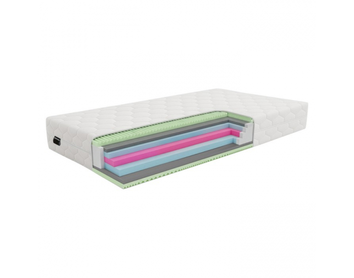 Penový matrac Layer 19 cm 120x200 cm - biela
