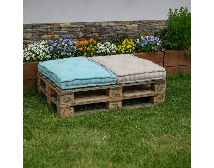 Vankúš na paletové sedenie Legno - hnedosivá (taupe)