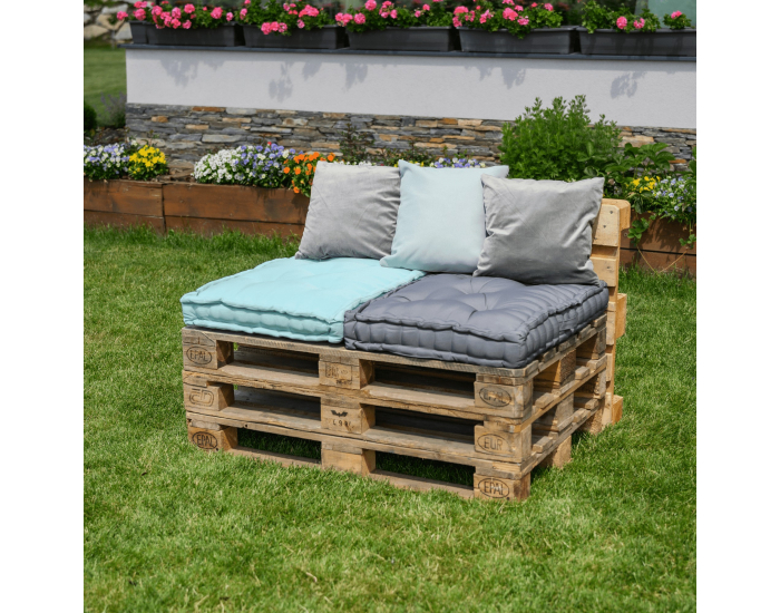 Vankúš na paletové sedenie Legno - mentolová