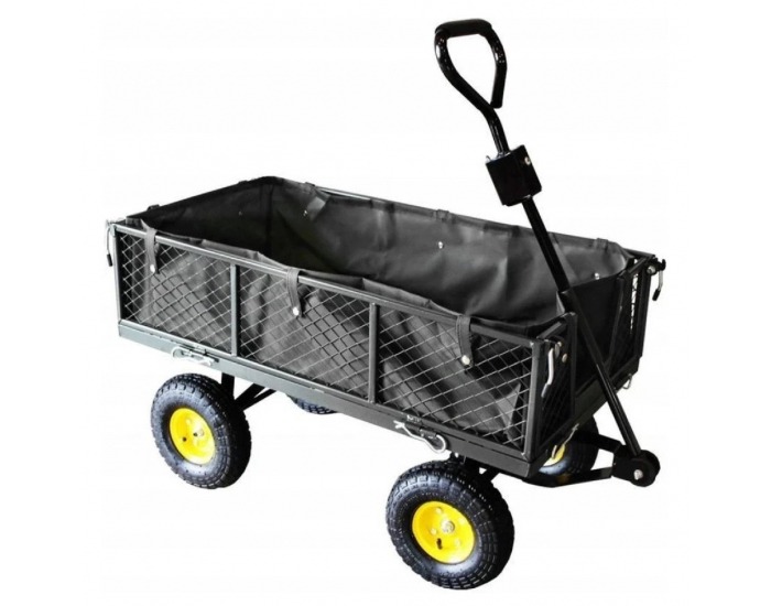 Záhradný vozík Lenko - čierna