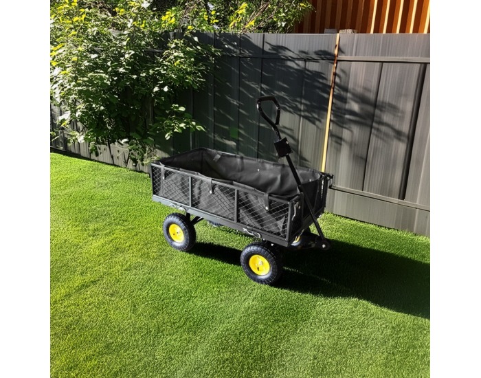 Záhradný vozík Lenko - čierna
