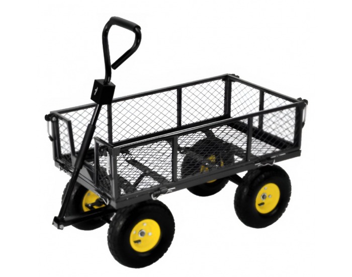 Záhradný vozík Lenko - čierna