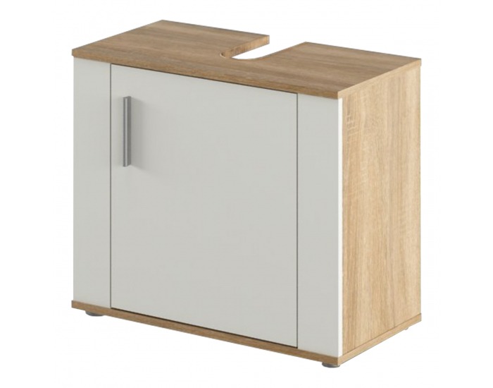 Kúpeľňa Lessy New - biela / dub sonoma