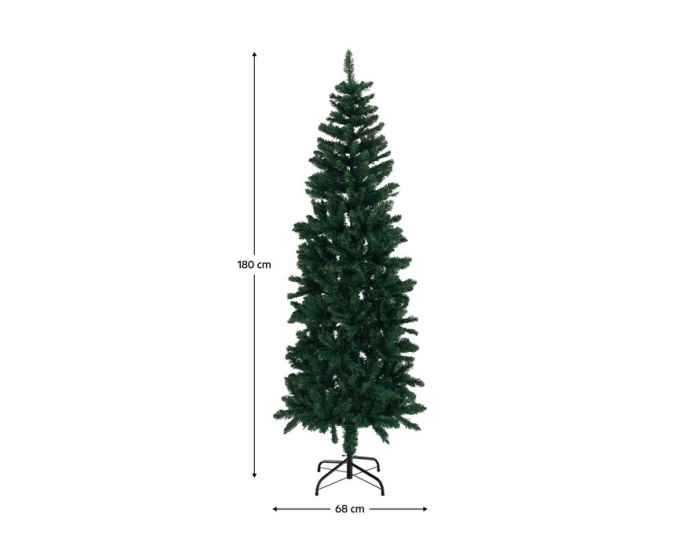 Vianočný stromček s kovovým stojanom Lesy 180 cm - zelená
