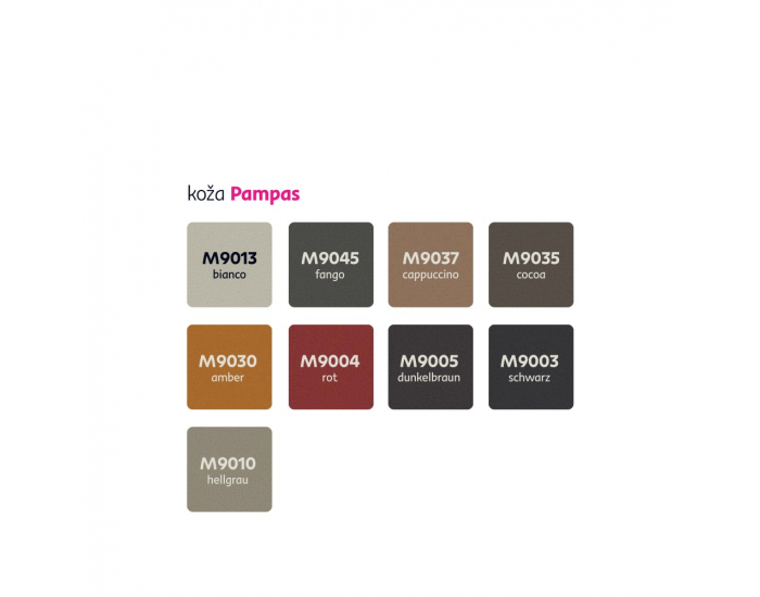 Kožená rohová sedačka s rozkladom Libera New P - Amber M9030