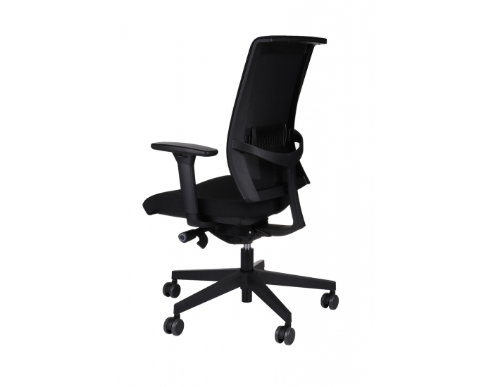 Kancelárska stolička s podrúčkami Libon BS - čierna