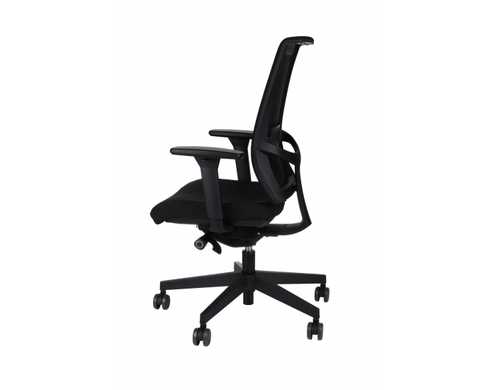 Kancelárska stolička s podrúčkami Libon BS - čierna