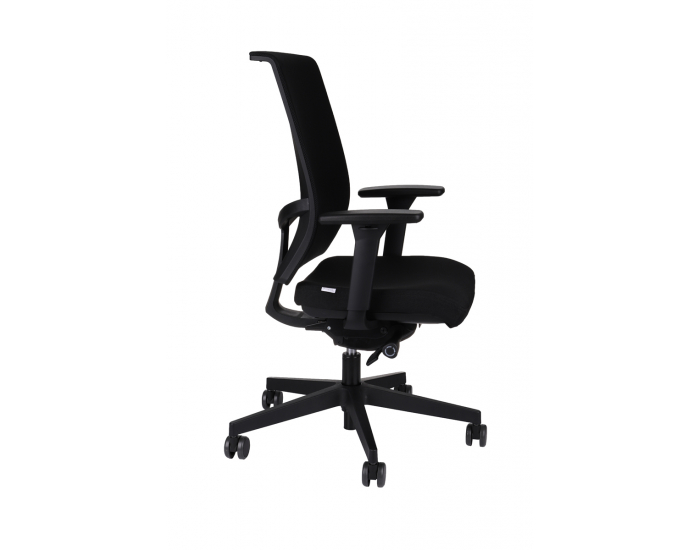 Kancelárska stolička s podrúčkami Libon BS - čierna