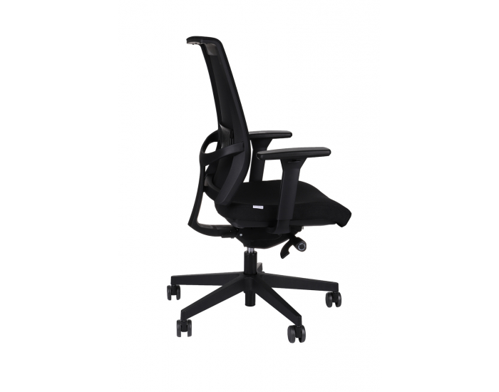 Kancelárska stolička s podrúčkami Libon BS - čierna