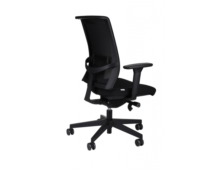 Kancelárska stolička s podrúčkami Libon BS - čierna