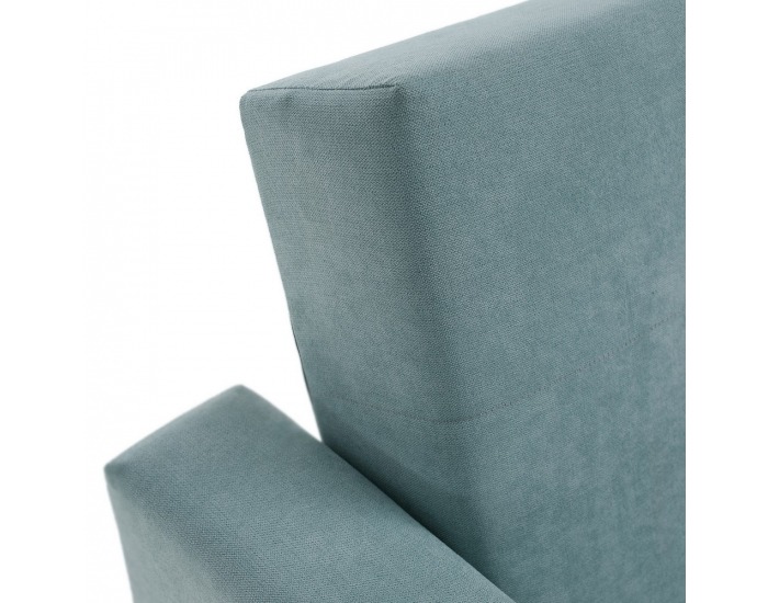 Rozkladacia pohovka s úložným priestorom Lilana - mentolová