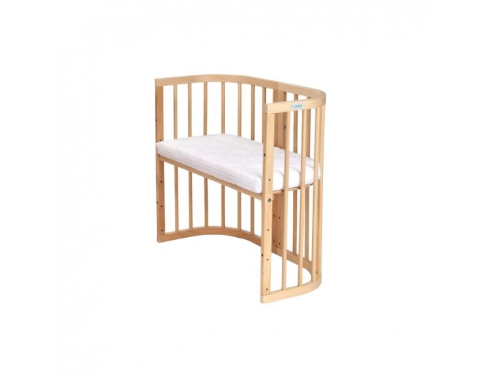 Detská rastúca postieľka s matracom 7v1 Lili - prírodná