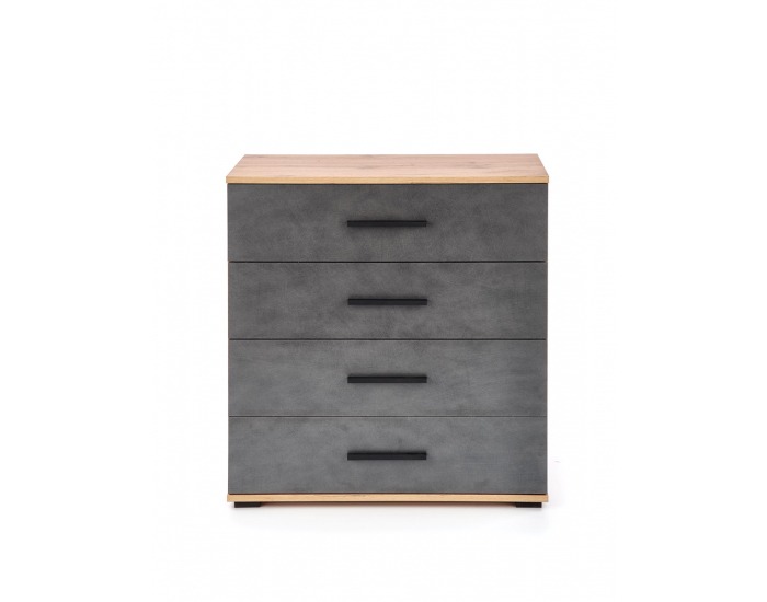 Komoda Lima KM3 - dub wotan / sivá