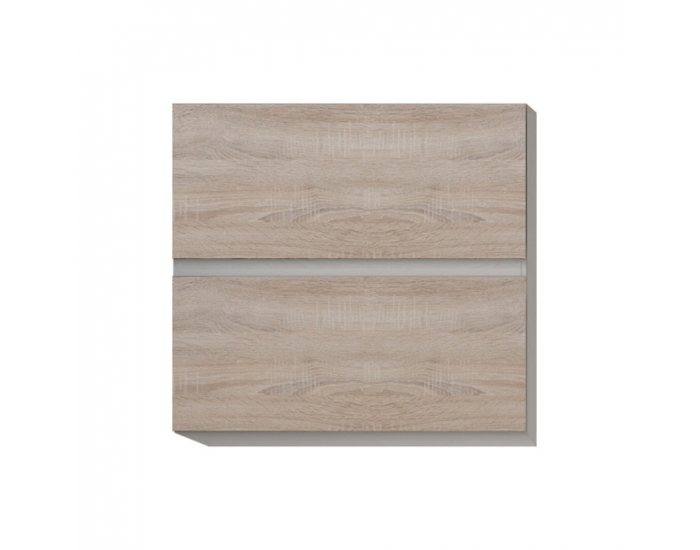 Horná kuchynská skrinka Line G60 U - dub sonoma / biela