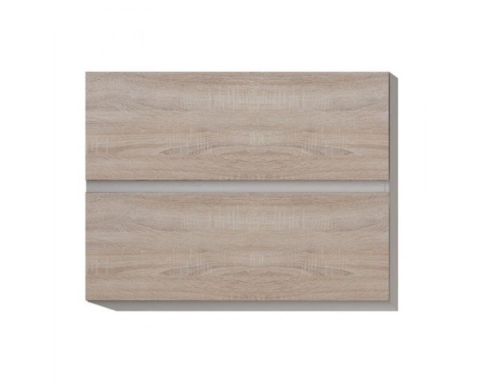 Horná kuchynská skrinka Line G80 U - dub sonoma / biela