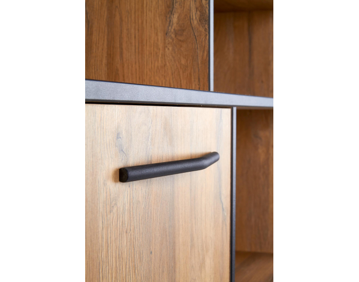 Regál Lockheed KM2 - dub grandson / čierna