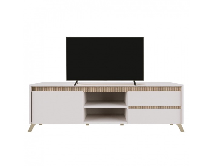 TV stolík Longy RTV1K2So - kašmír / dub sonoma