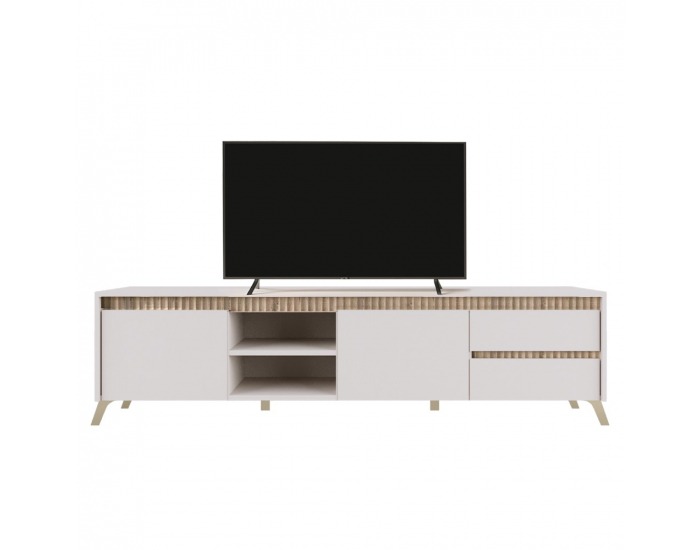 TV stolík Longy RTV2K2So - kašmír / dub sonoma