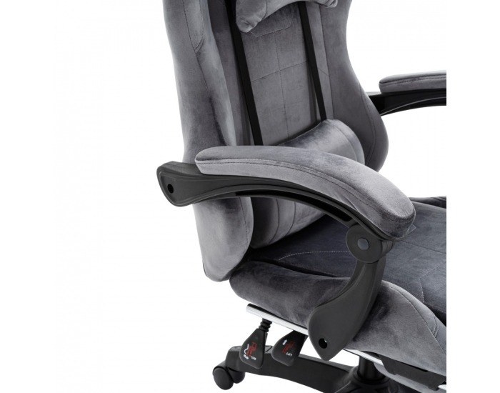 Kancelárske kreslo Lopes - sivá