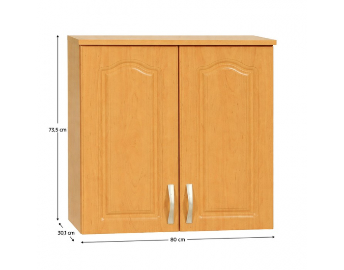 Horná kuchynská skrinka Lora MDF New W80/735 - jelša