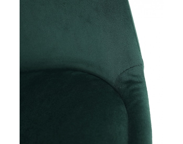 Jedálenská stolička Lorita - čierna (Velvet) / čierna