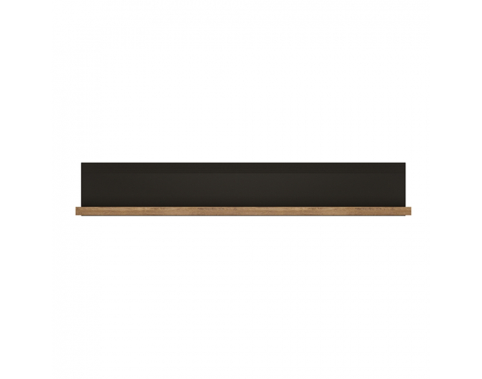 Polica Lucita HAVD01 - dub pieskový / sivá